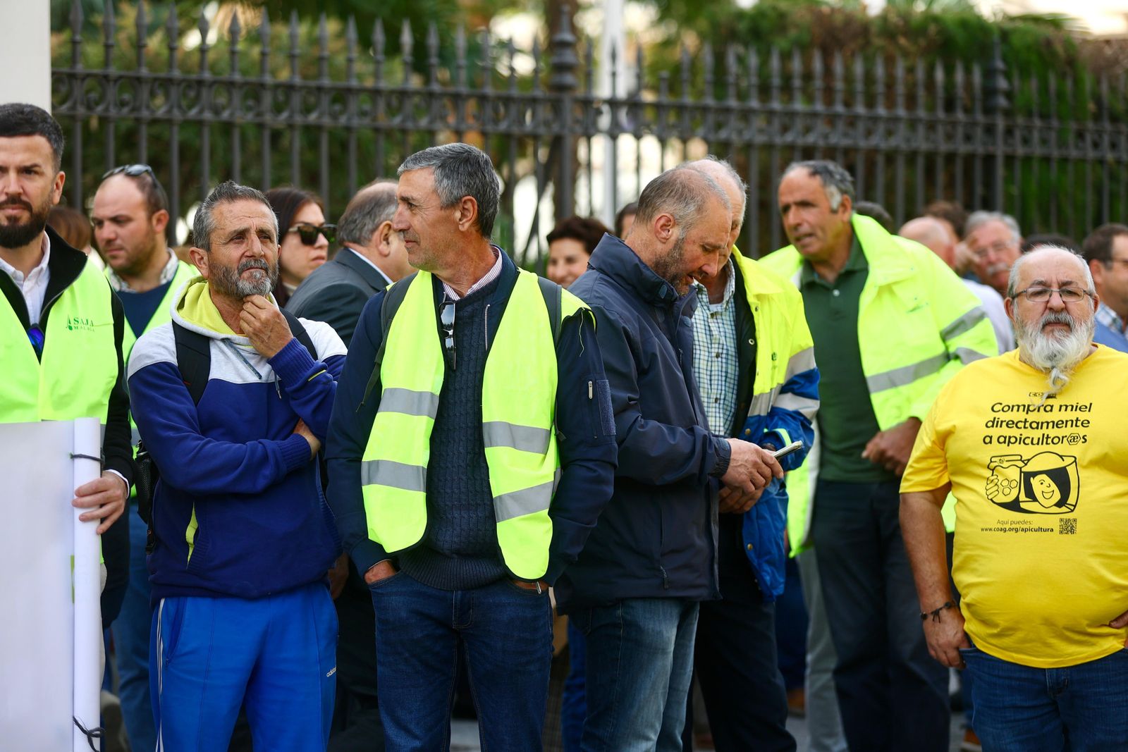 Vuelven los tractores a Málaga, las fotos de la protesta