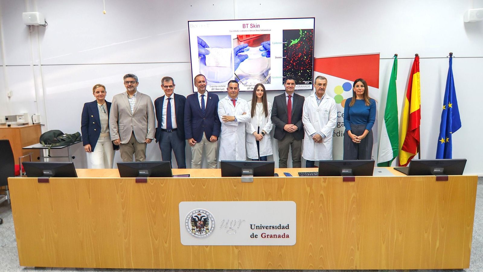 Fotografía de grupo con investigadores y centros participantes en el estudio.