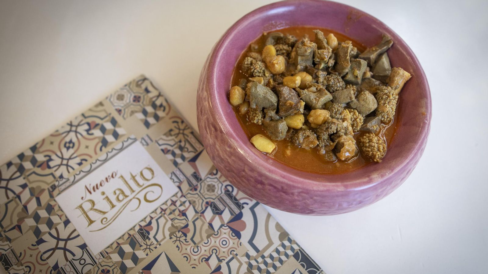 Callos de cordero, la tapa elegida por el bar Nuevo Rialto.