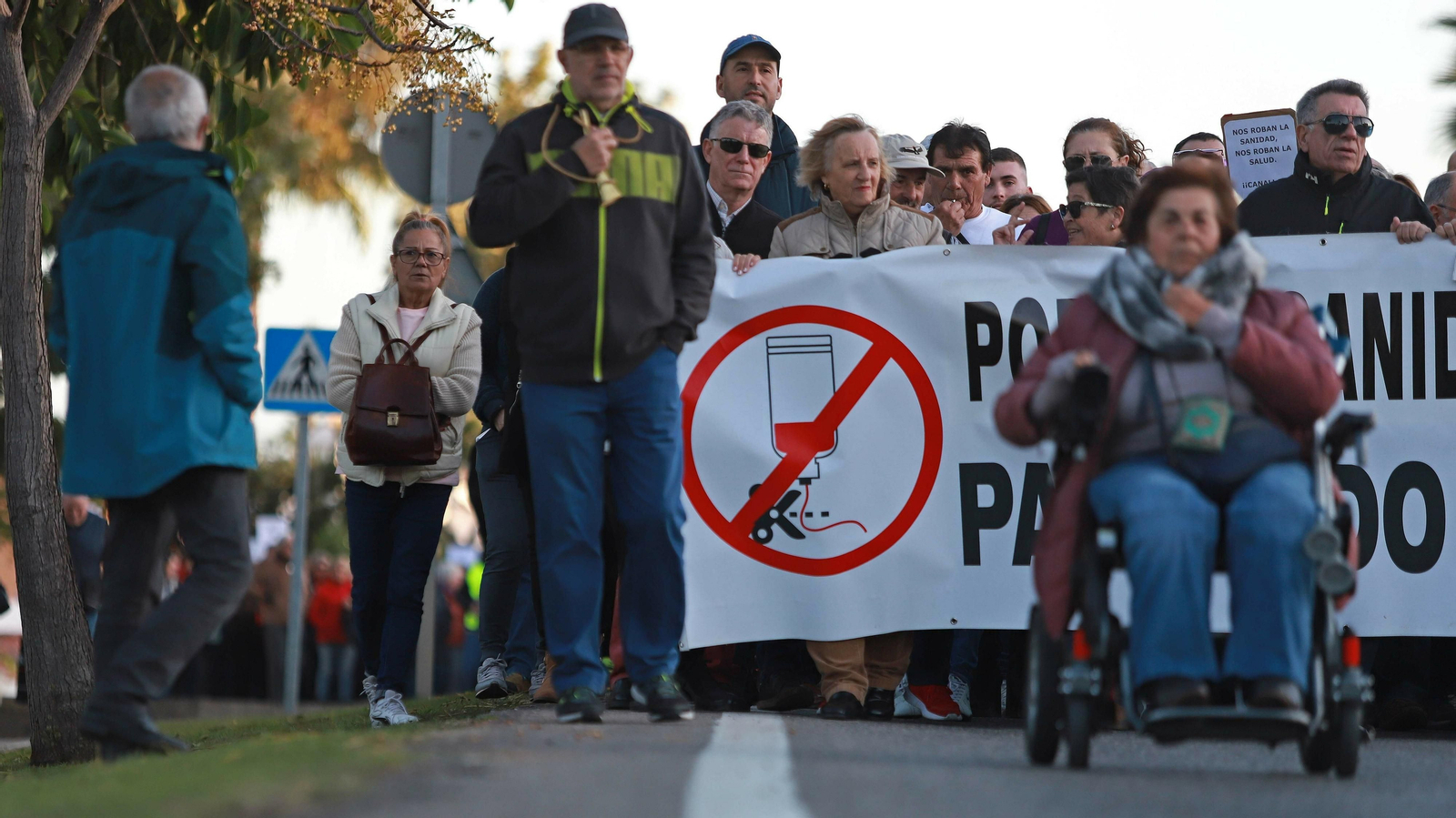Las mejores fotos de la manifestación por la sanidad en Algeciras