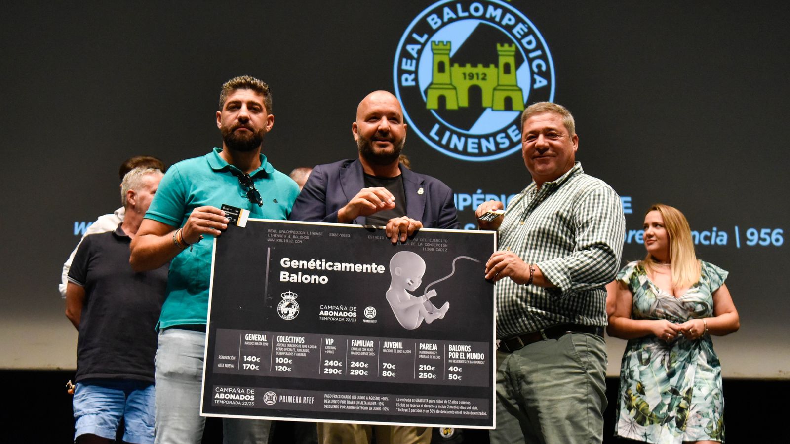 Las fotos de La I Gala de la Rela Balompedica Linense