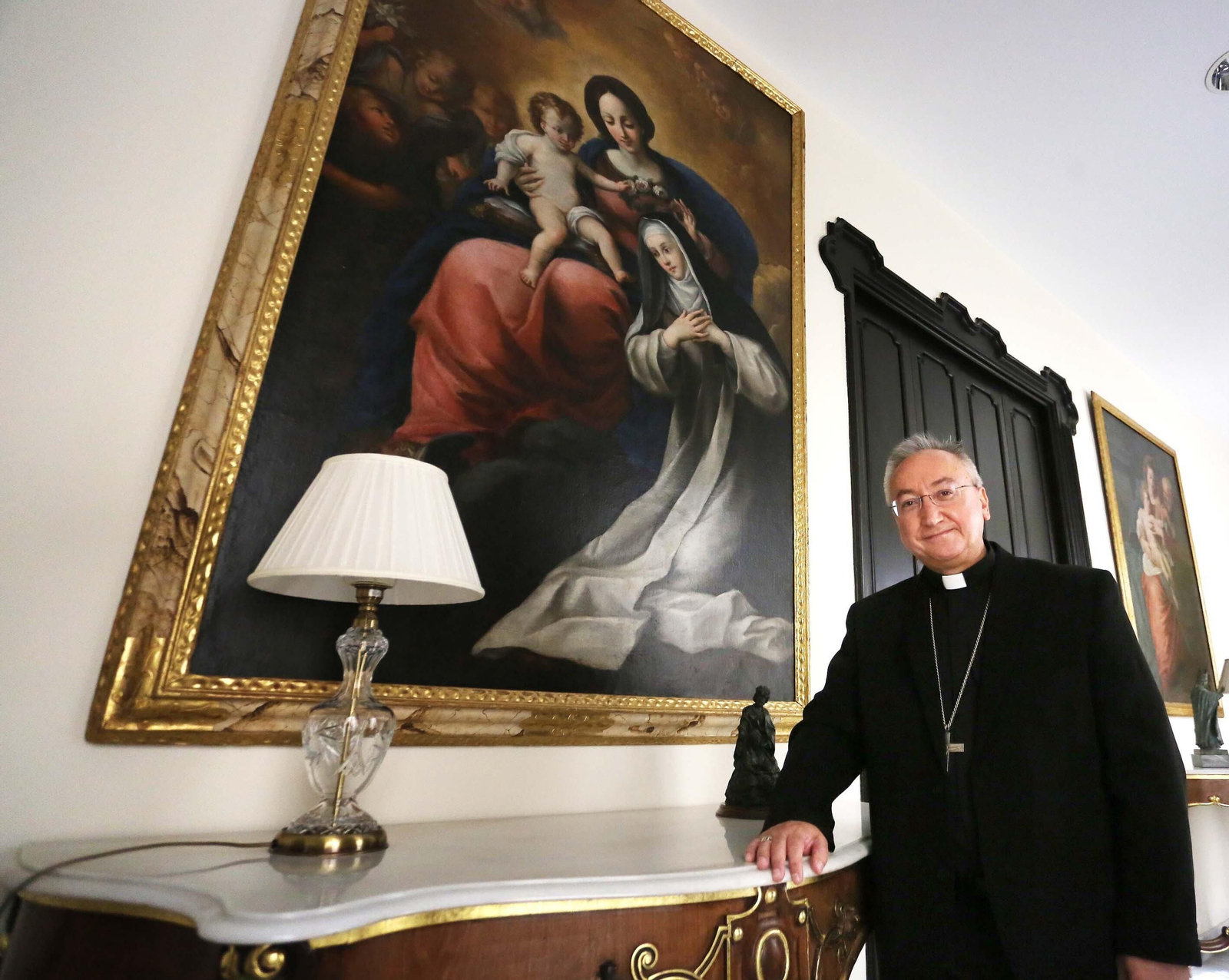 El obispo José Rico Pavés.