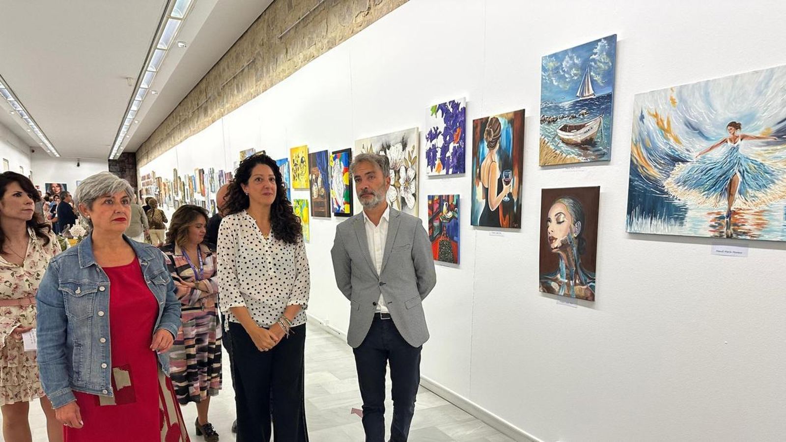 Recorrido por la muestra en el Antiguo Cuartel de Sementales.