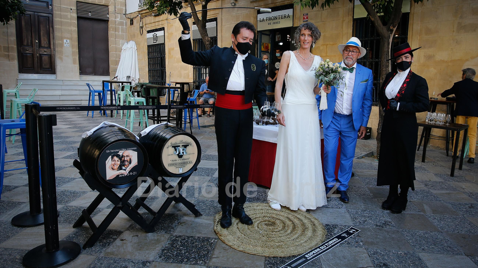 Peculiar boda de Juan Tejero con la alemana Tina Heidelberg Peculiar boda de Juan Tejero con la alemana Tina Heidelberg
