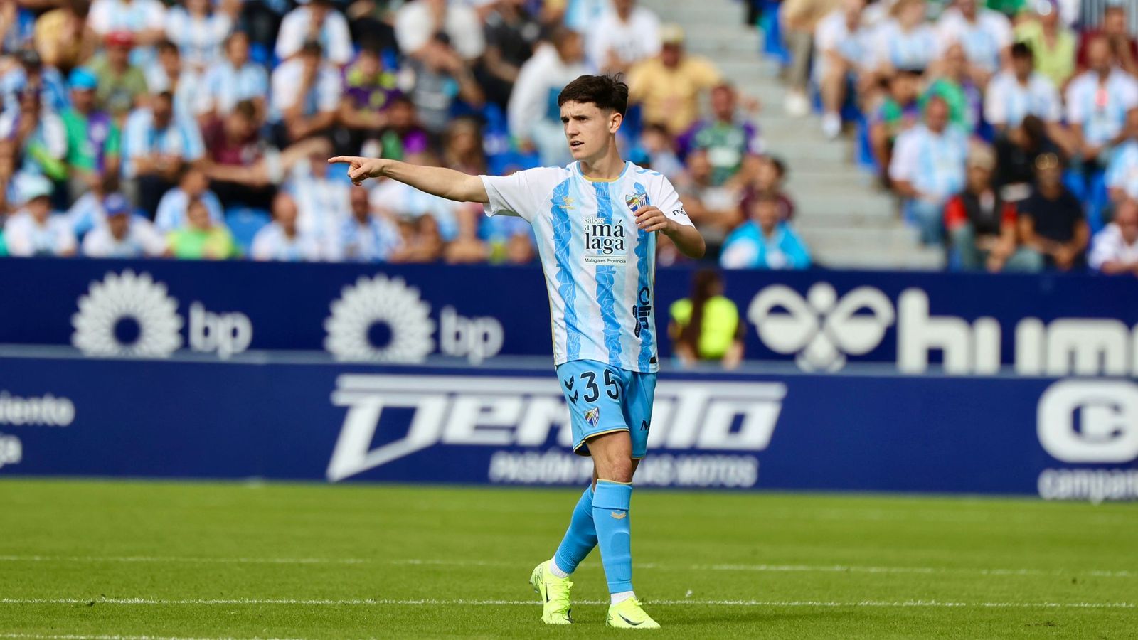 El Málaga CF - Eibar, en fotos