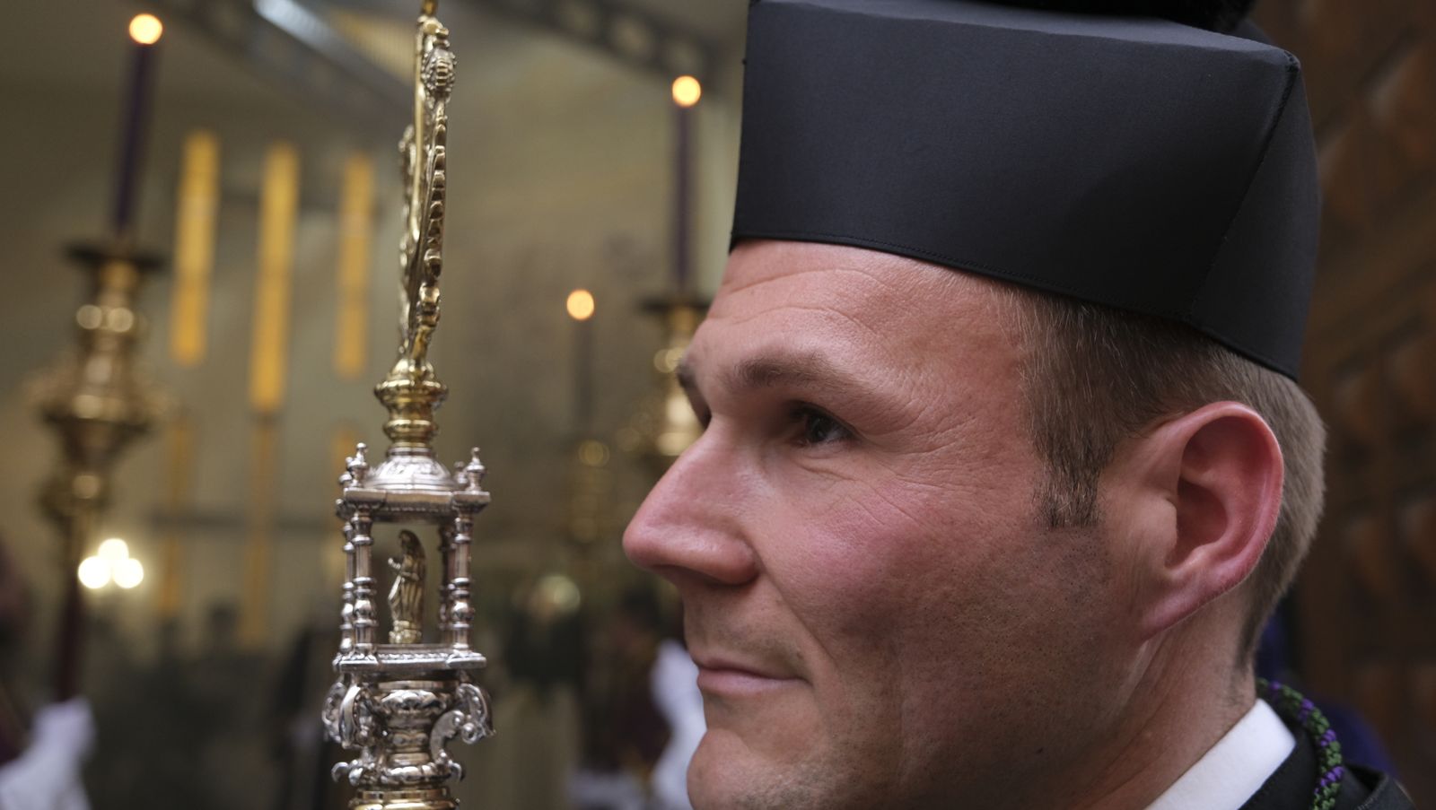 Procesión de Macarena en Almería, en imágenes.