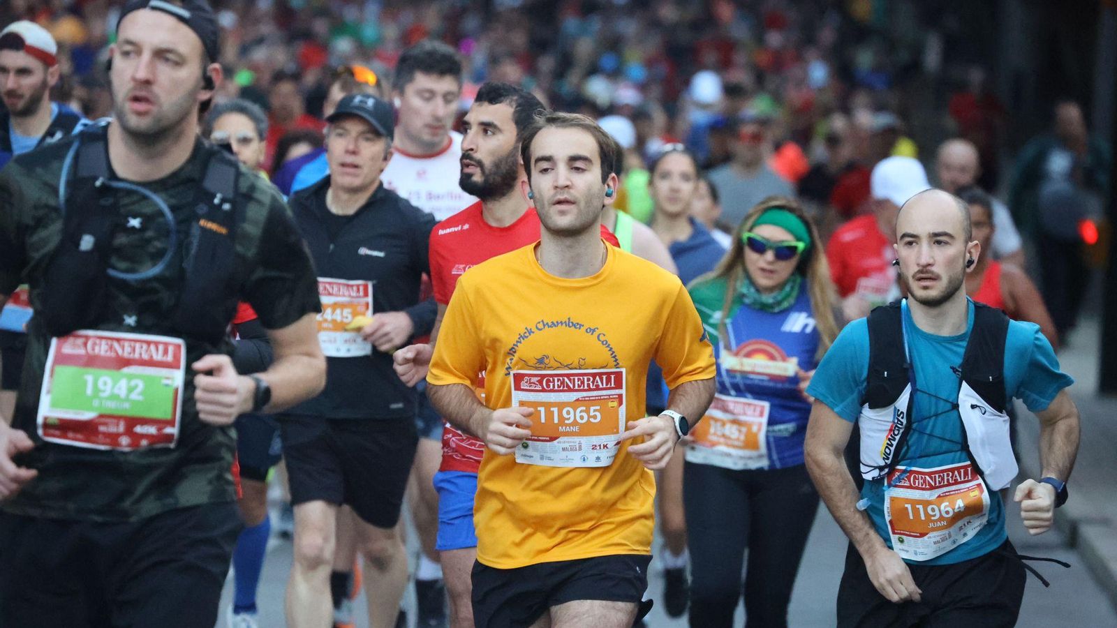 Las mejores fotos de la Maratón de Málaga 2024