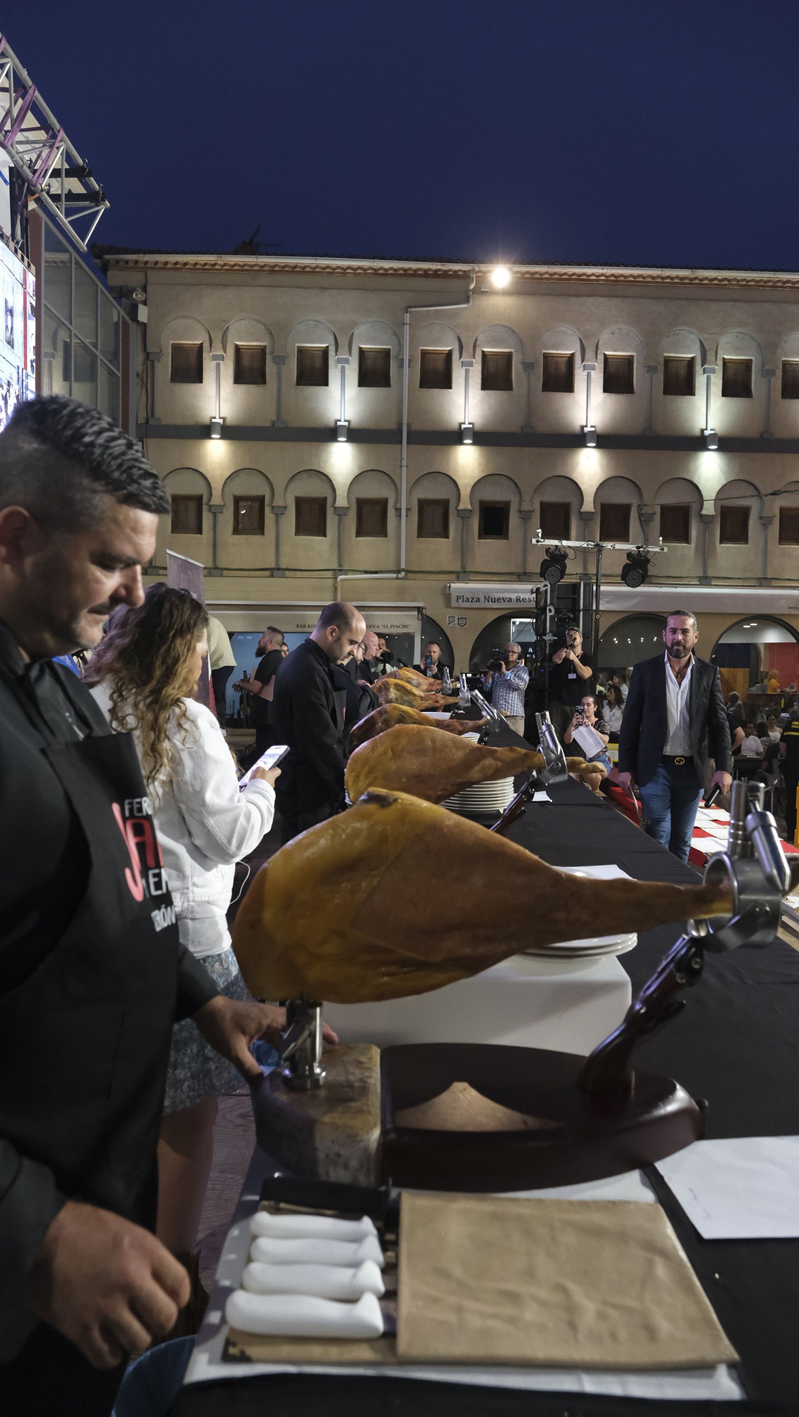 Imágenes del Concurso Nacional de Cortadores de Jamón de Serón