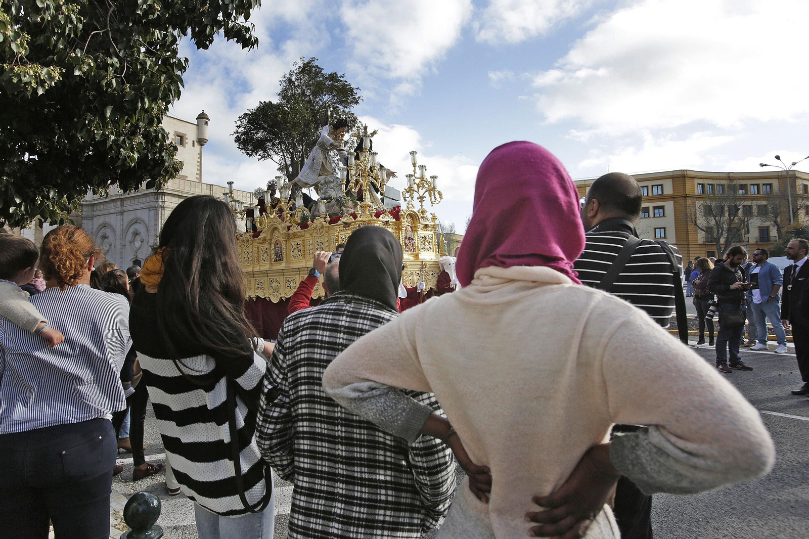 Imágenes de la procesión de la Oración en el Huerto
