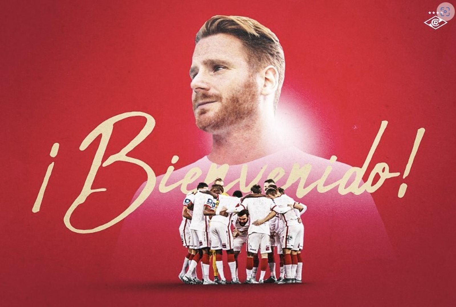 Fotografía de Guillermo Abascal que figura en la web del Spartak de Moscú.