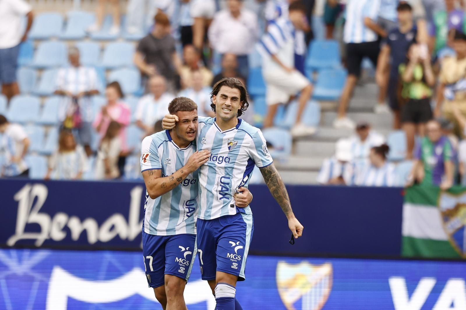 Eneko celebra con Rafa