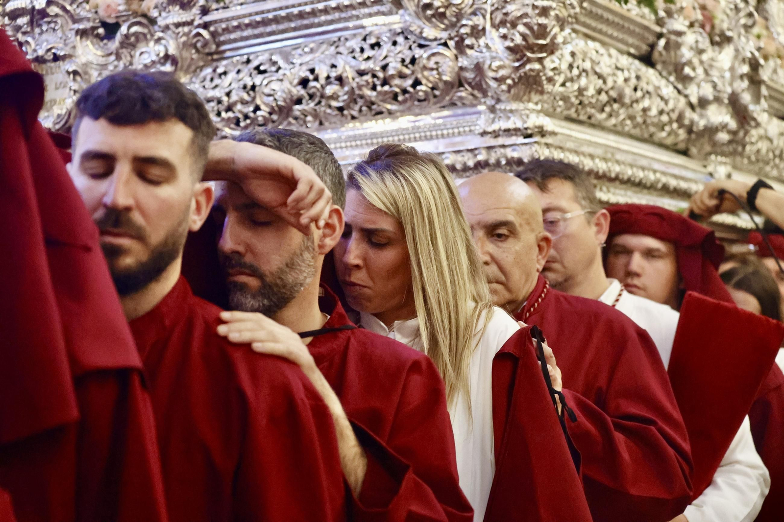 Salud el Domingo de Ramos en Málaga, en imágenes