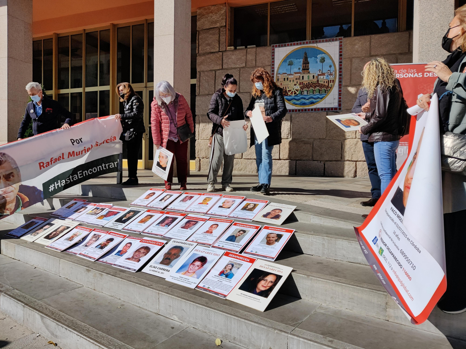 Concentración por el Día de los Desaparecidos en Córdoba.