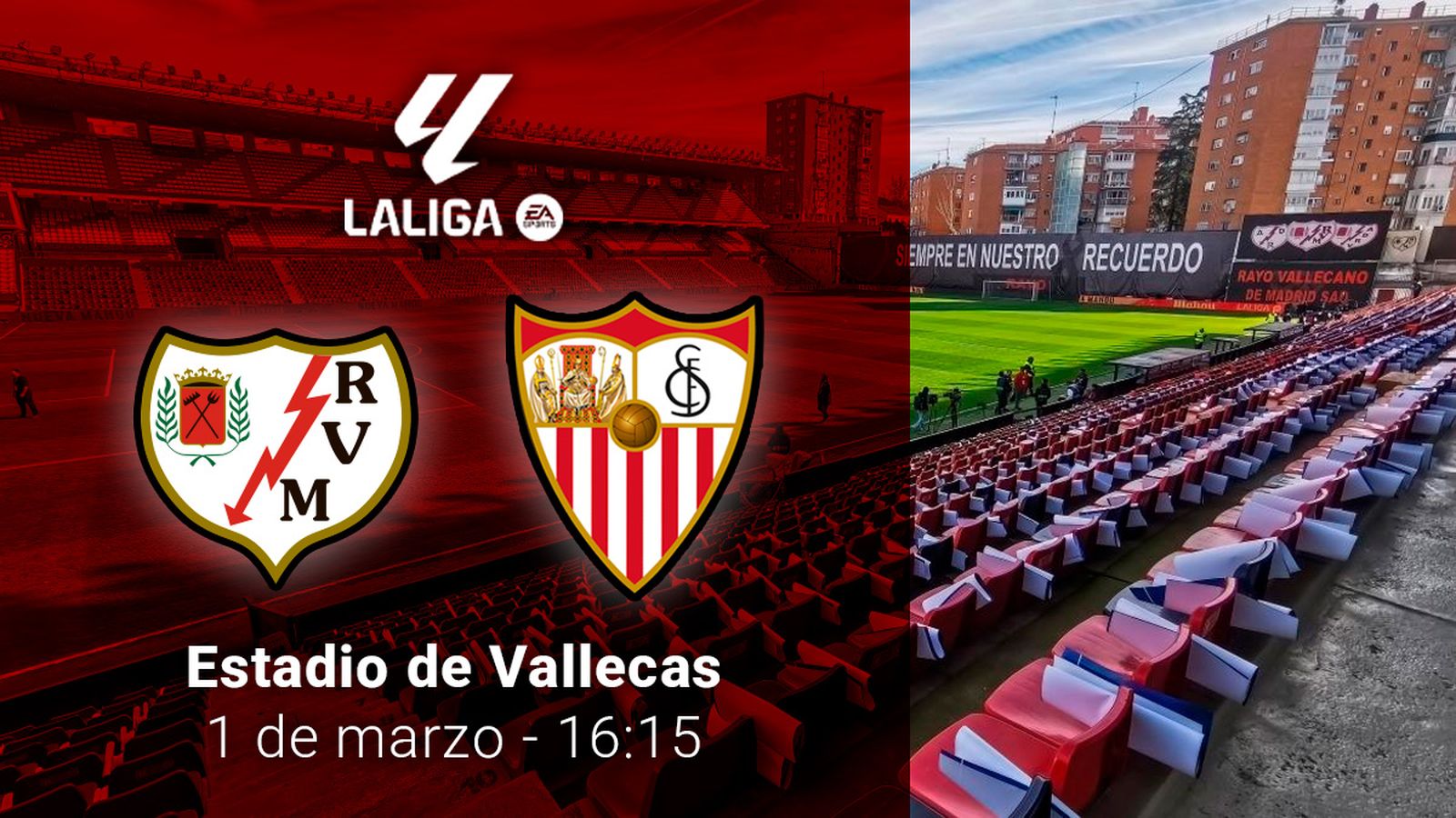 Minuto a minuto Rayo-Sevilla.
