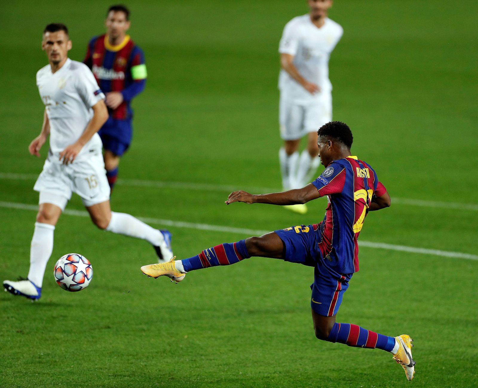 Las imágenes del Barcelona -Ferencváros