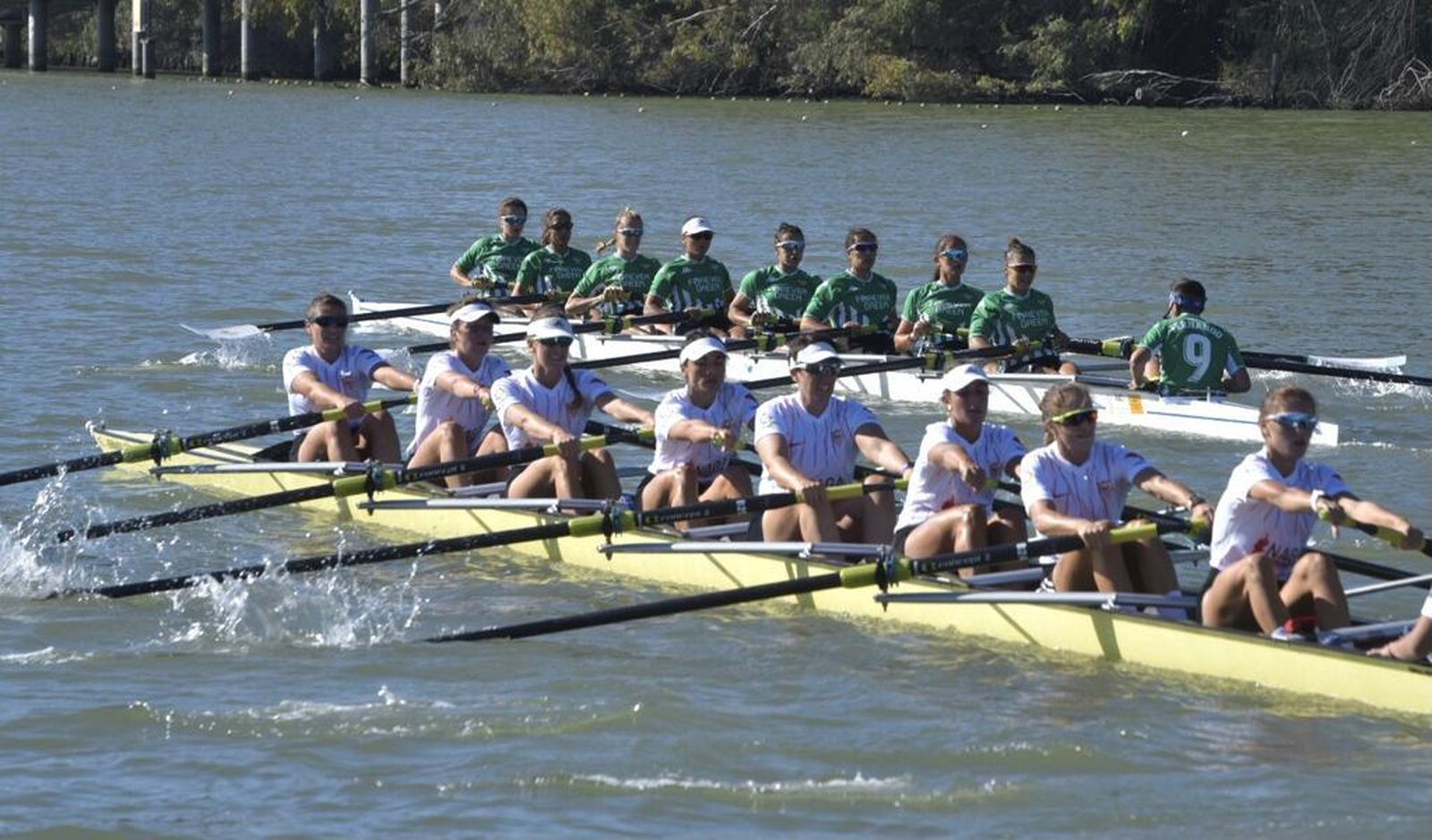 Las imágenes de la Regata Sevilla-Betis