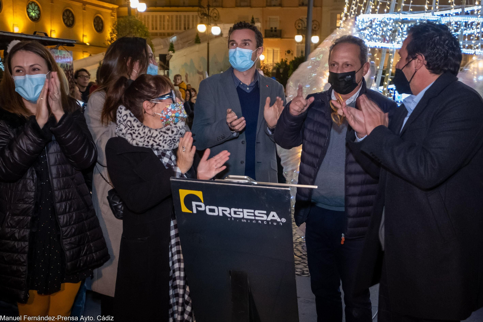 Cádiz se ilumina por Navidad