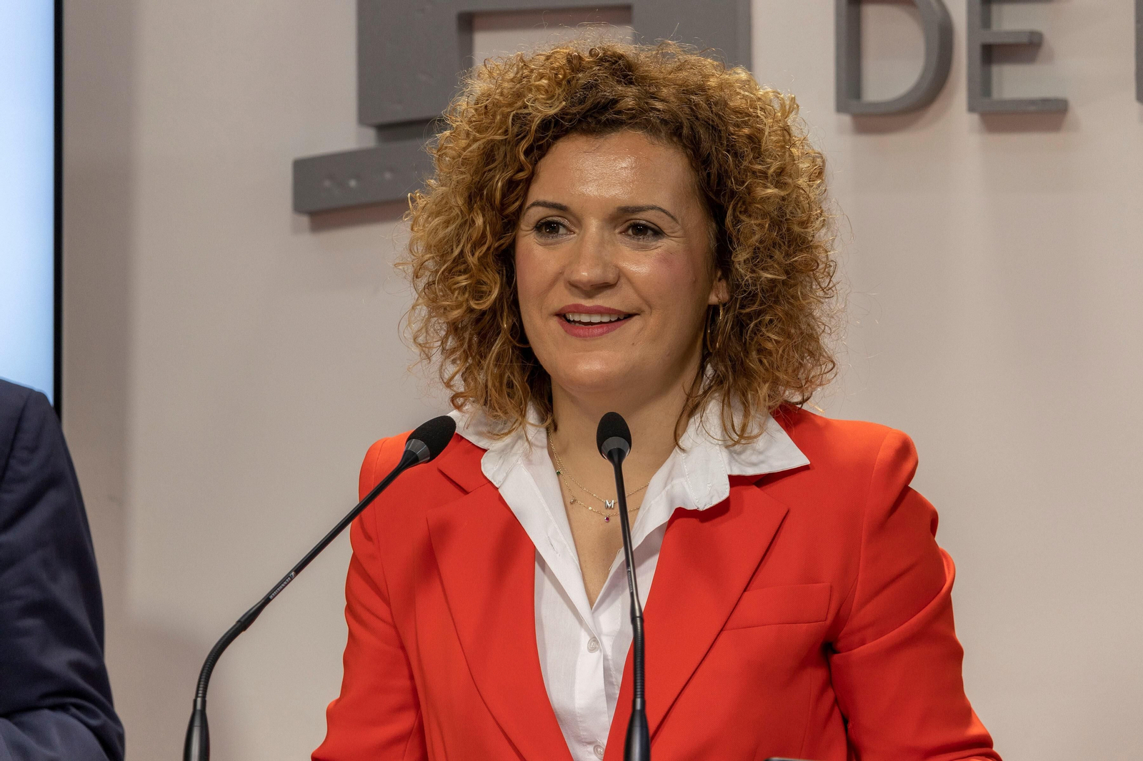 María Eugenia Limón, en rueda de prensa.