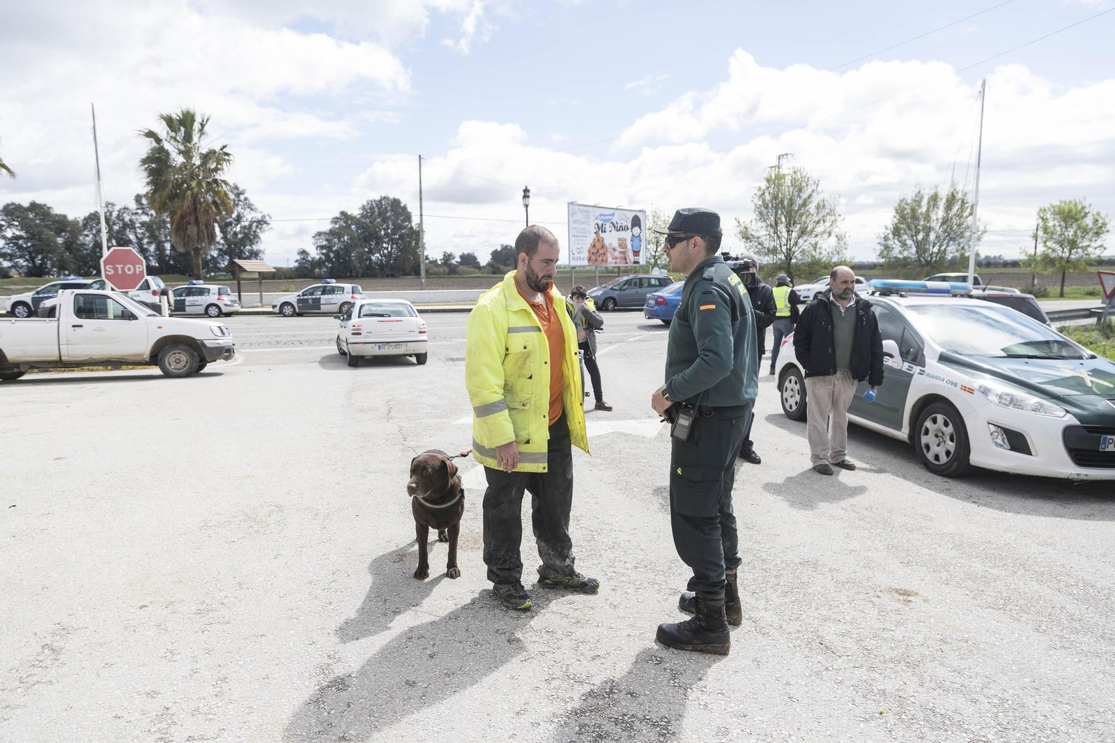 La búsqueda del guardia civil en Guillena