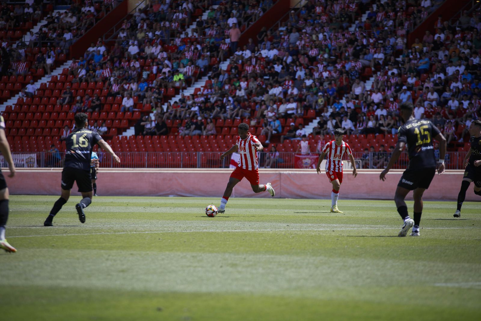 Imágenes del partido entre el Almería B y el Real Jaén