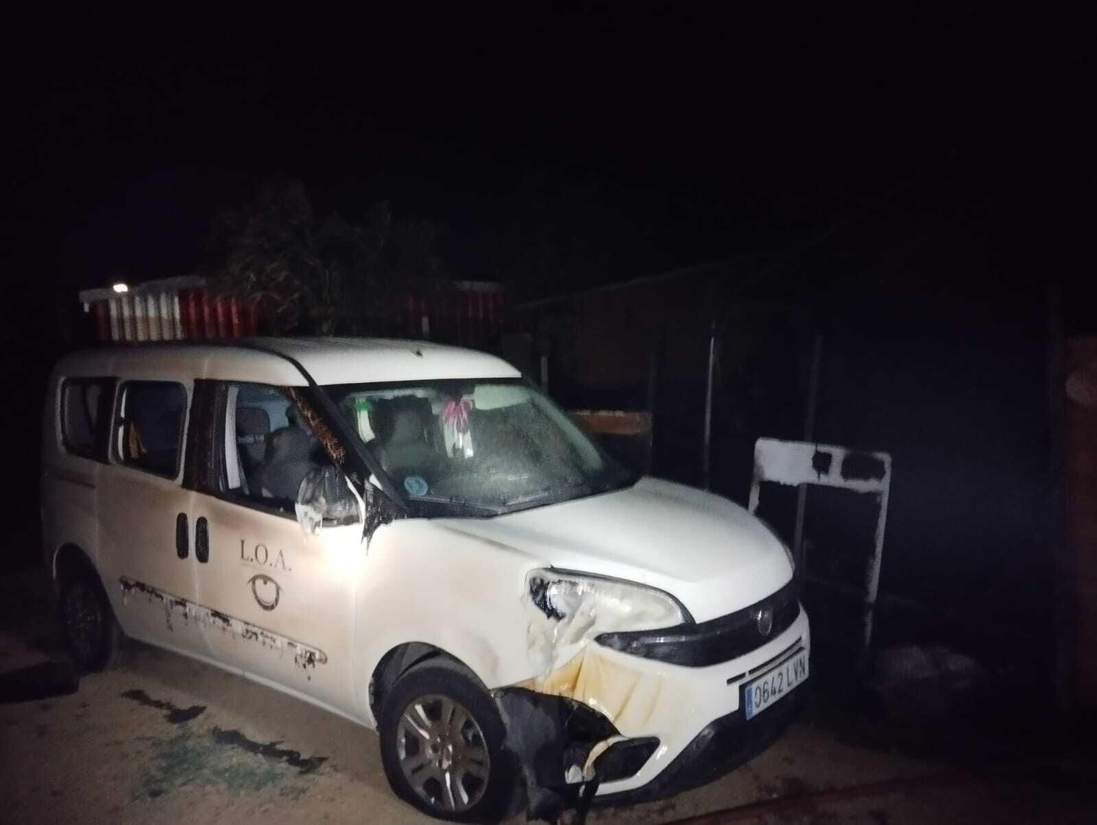 Así ha quedado la zona de El Palmar donde se ha declarado el incendio