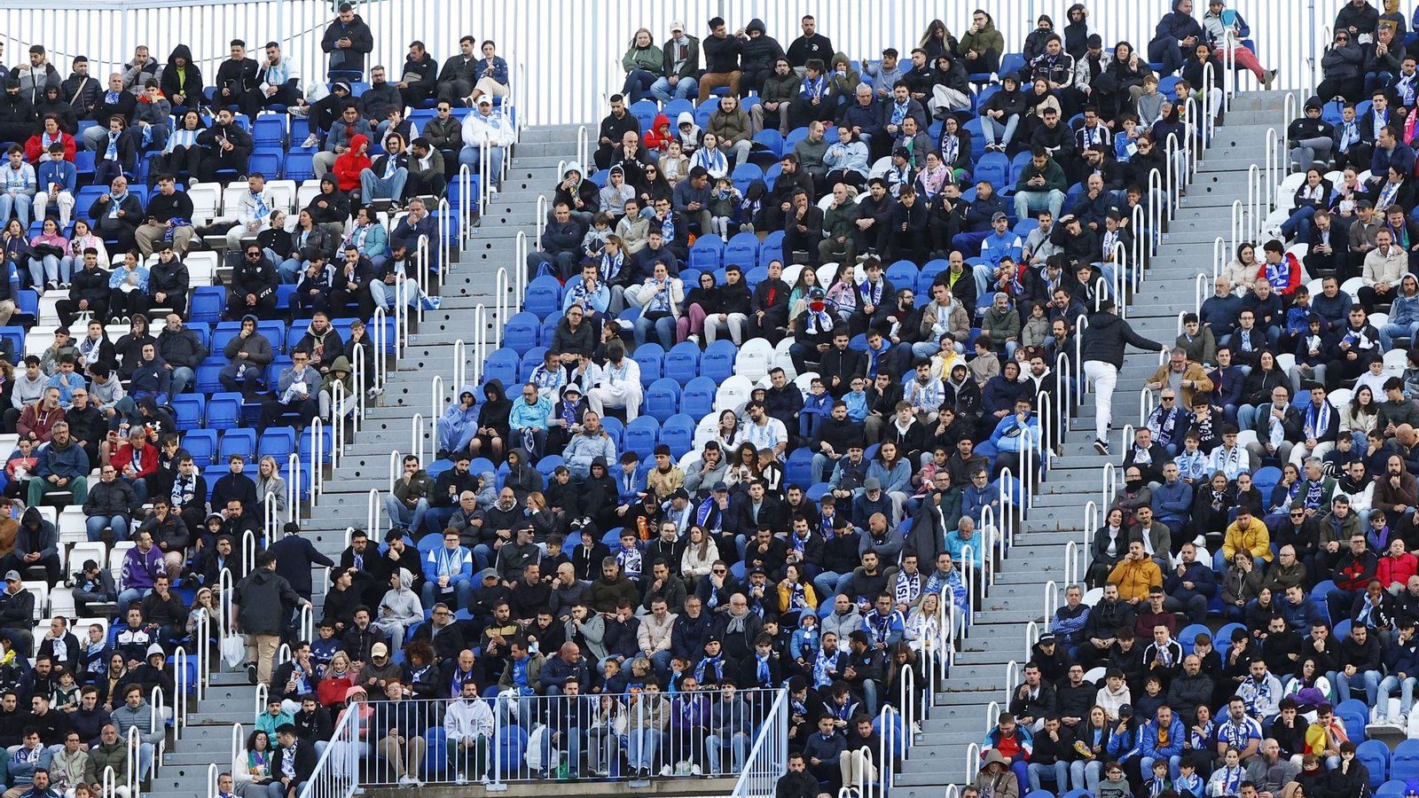 El Málaga CF-Racing de Ferrol, en fotos
