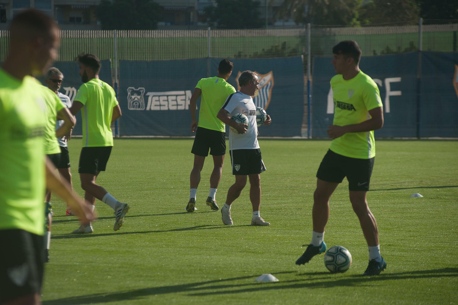 Las fotos del entrenamiento del Málaga CF a puerta abierta Las fotos del entrenamiento del Málaga CF a puerta abierta
