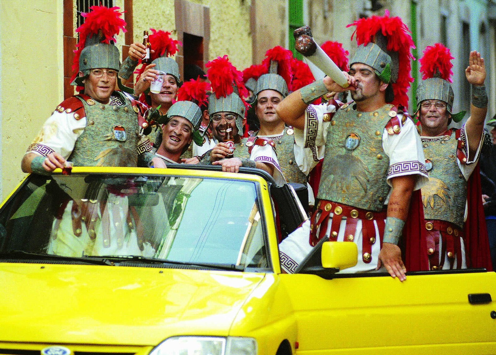 La chirigota de Juan Carlos Aragón 'Las ruinas romanas de Cádiz' (1998).