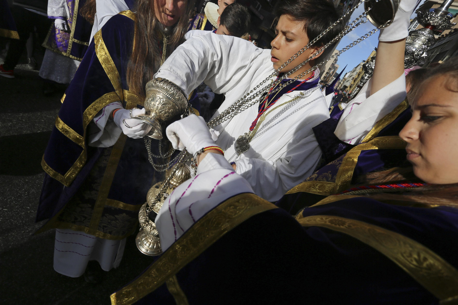 Las fotos de Zamarilla del Jueves Santo en Málaga