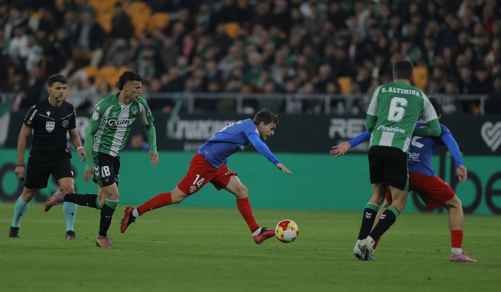 Las fotos del Betis - Elche