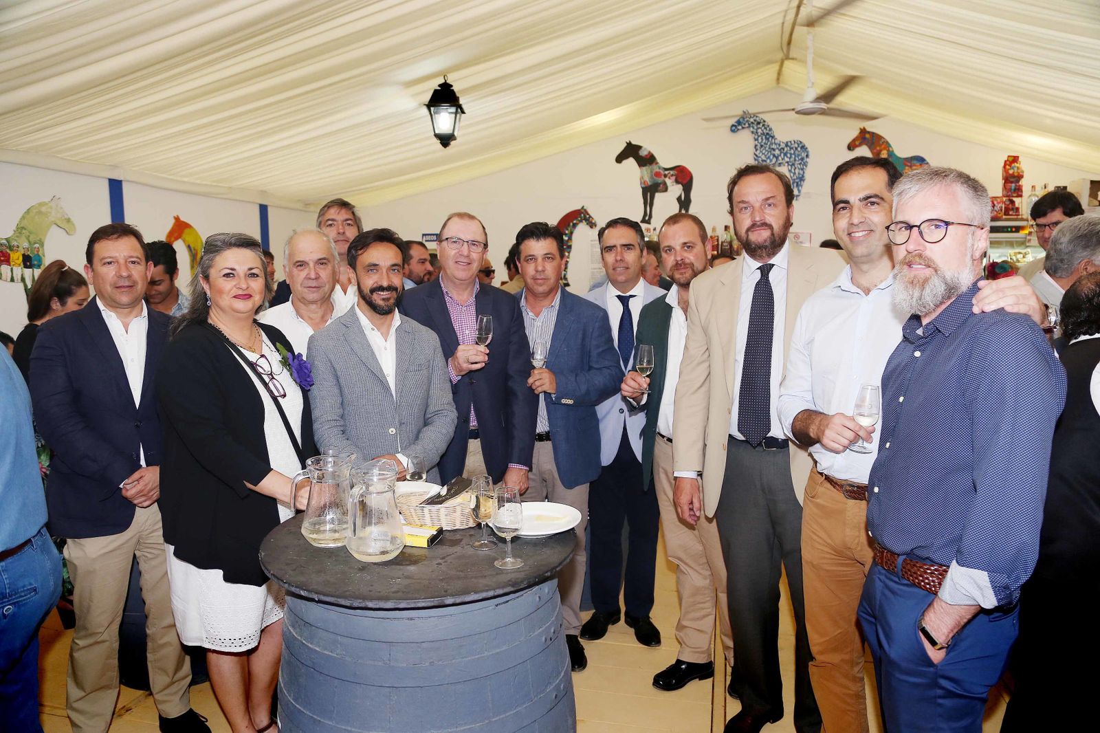 Gema García, Antonio Mariscal, José María Mateos, José Manuel Miranda, Juan Núñez, Salvador Espinosa, José Manuel Sánchez, Bosco Torremocha y Miguel Pérez.