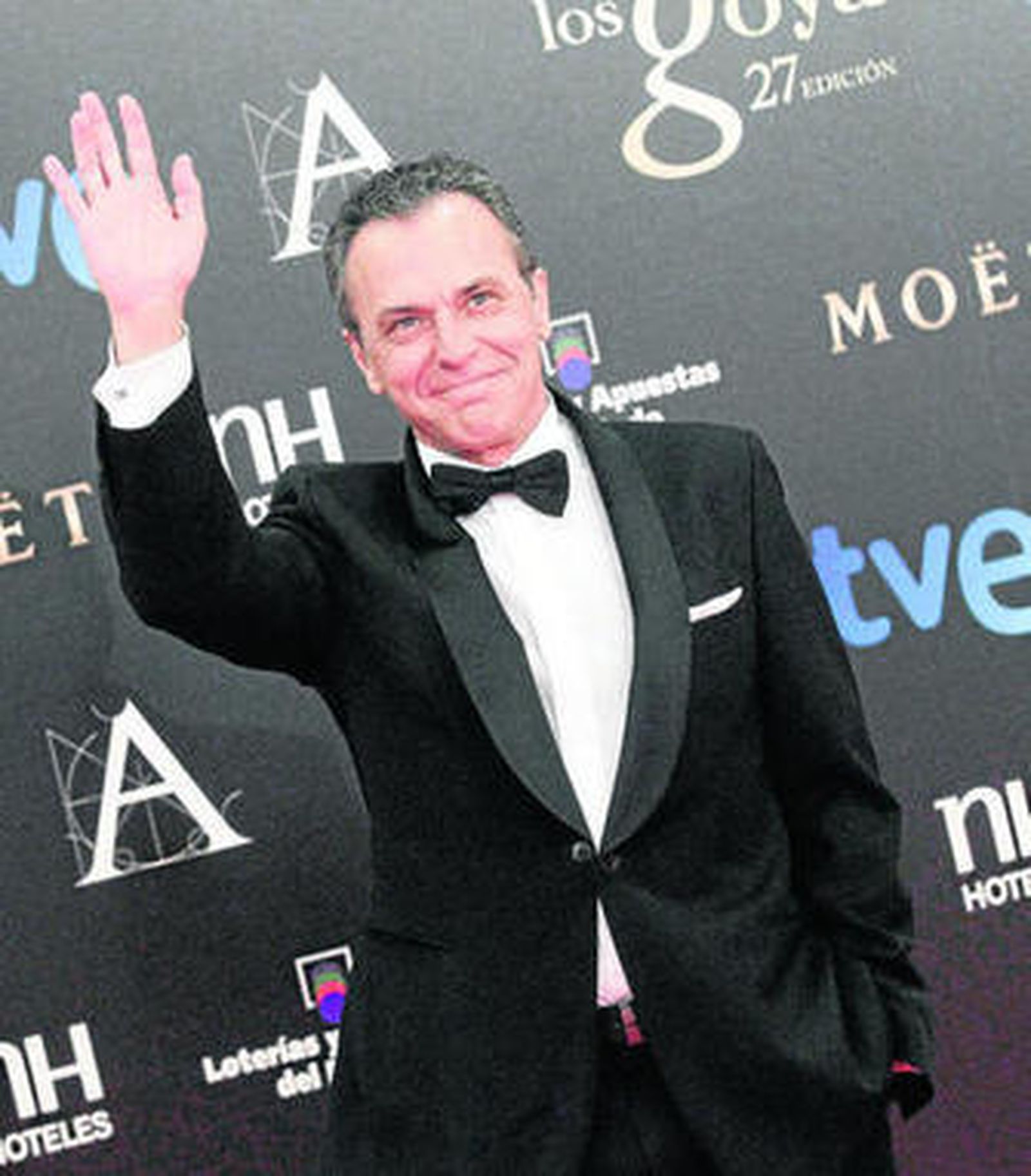 José Coronado a su llegada a los últimos Premios Goya, celebrados el pasado mes de febrero.