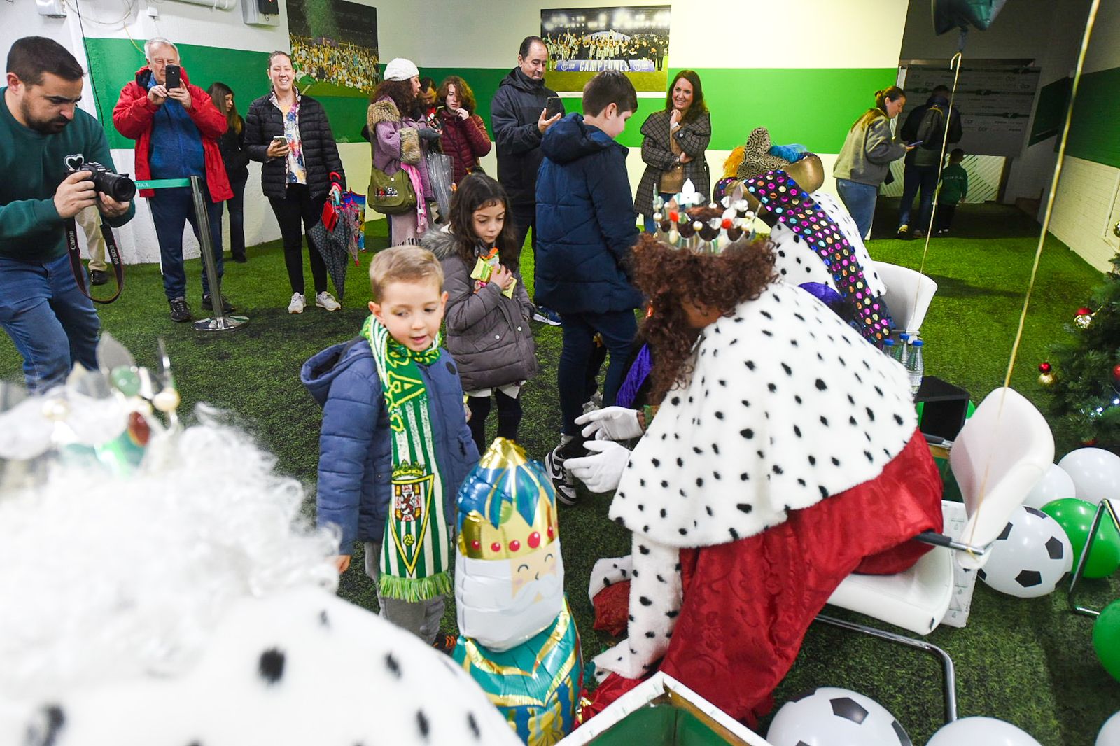 Las mejores fotos de la recepción del Córdoba CF a los Reyes Magos en El Arcángel