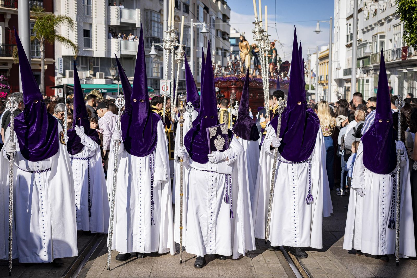 Las imágenes de la hermanad de Columna en la Semana Santa de 2025