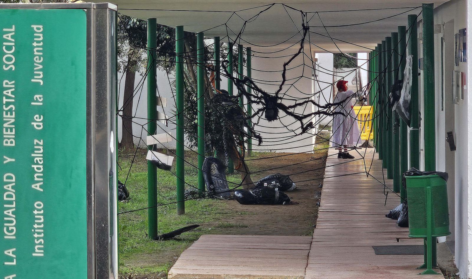 Fotos de Halloween en la Casa de la Juventud de La Línea