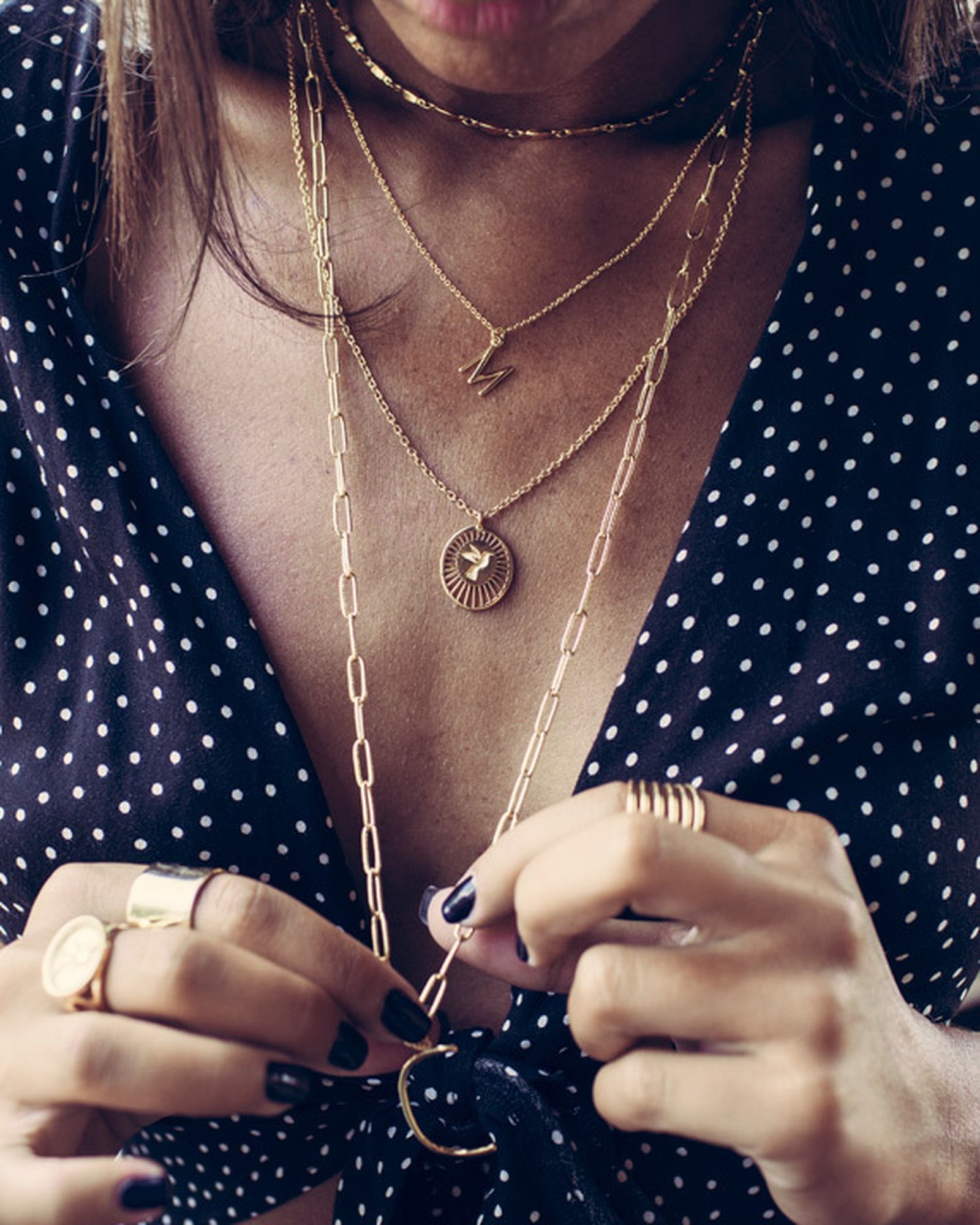 Esta temporada se llevan los colgantes.