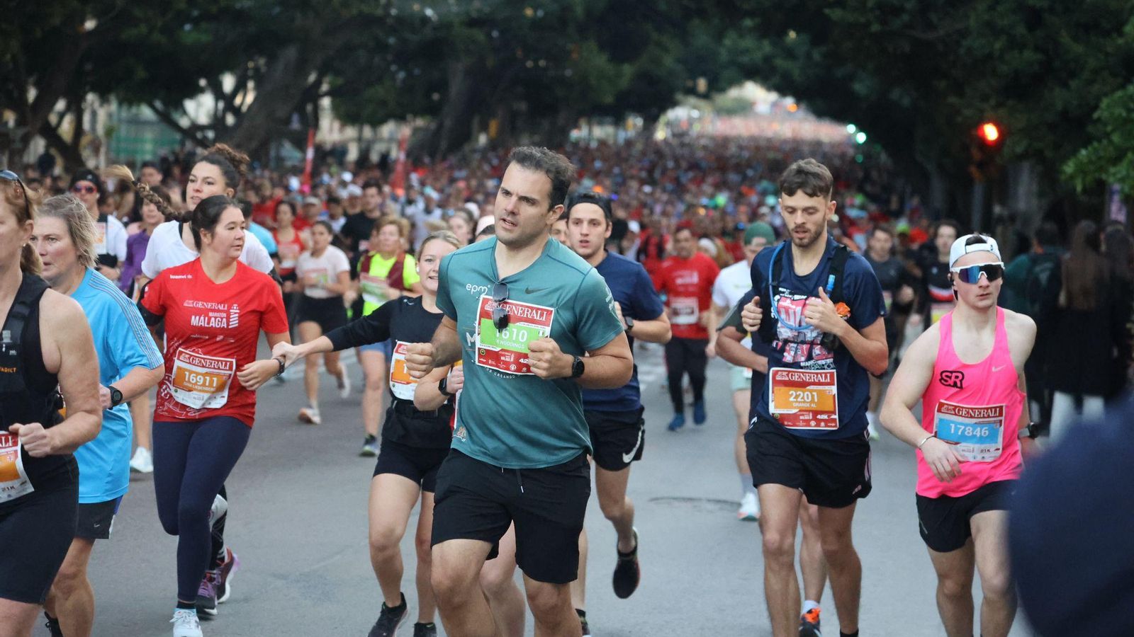 Las mejores fotos de la Maratón de Málaga 2024