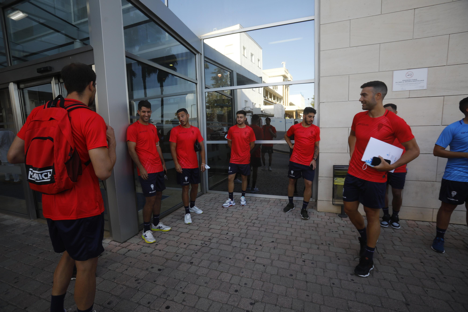Las imágenes de los reconocimientos médicos del Córdoba Futsal