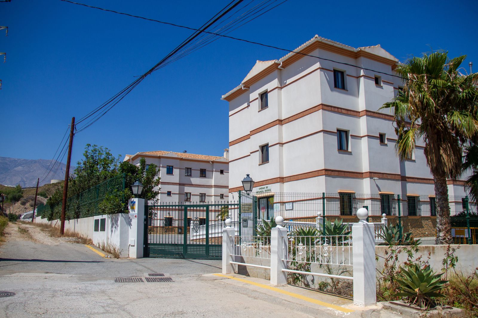 Residencia de ancianos donde se produjo el brote de casos que ha elevado la tasa de Gualchos.