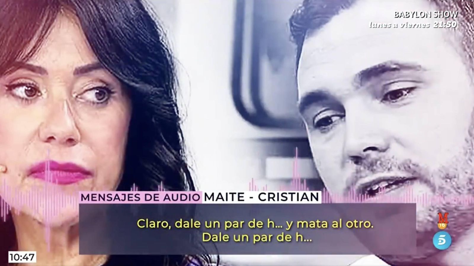 Telecinco desvela los audios inéditos de Maite Galdeano, en los que pide a Cristian Suescun que mate a Kiko Jiménez