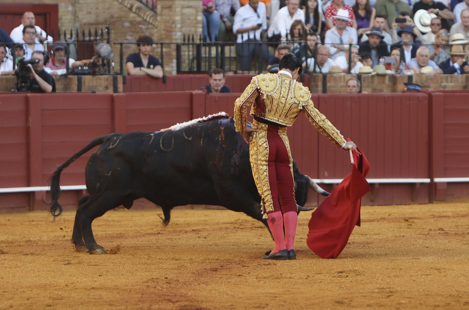 Corrida de toros de Morante de la Puebla, José María Manzanares y Pablo Aguado