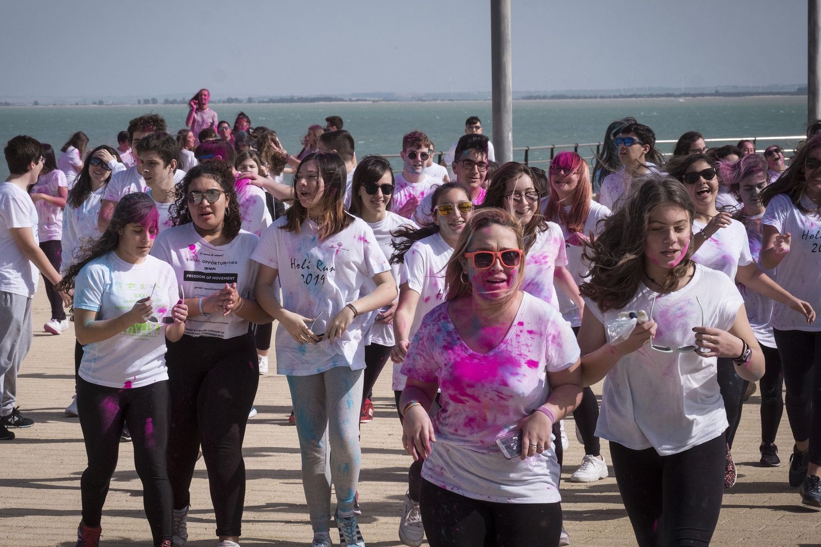 La Holi Run en imágenes
