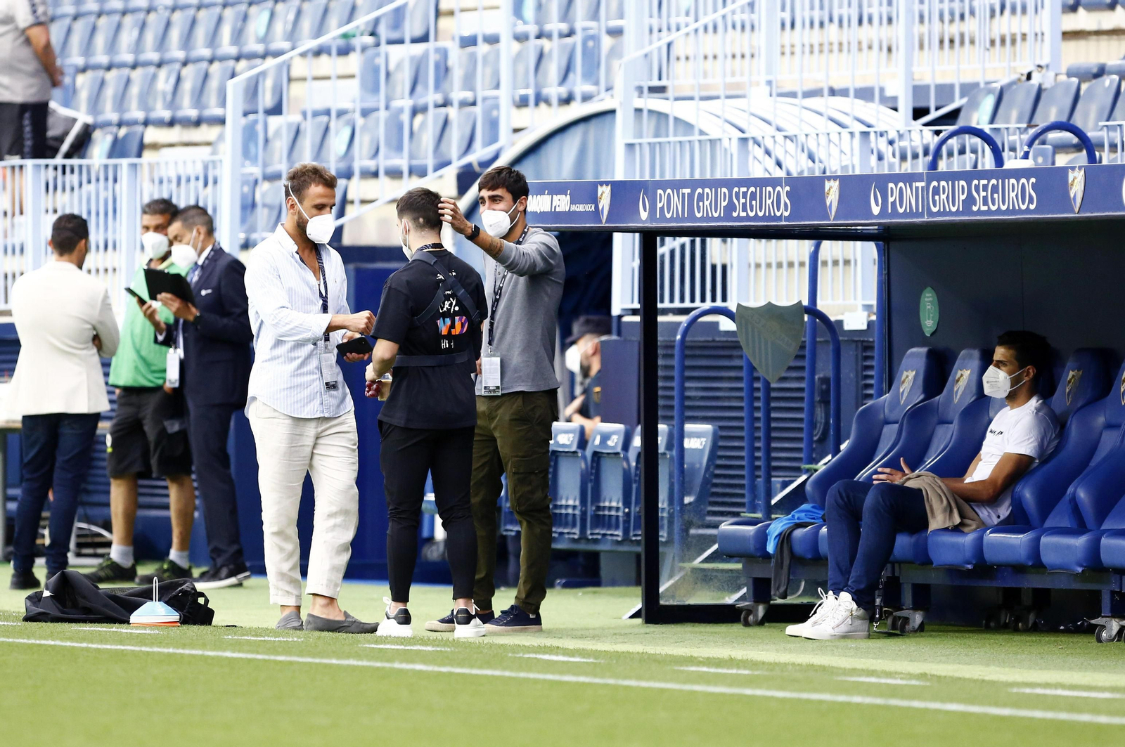 El Málaga CF-Castellón, en fotos