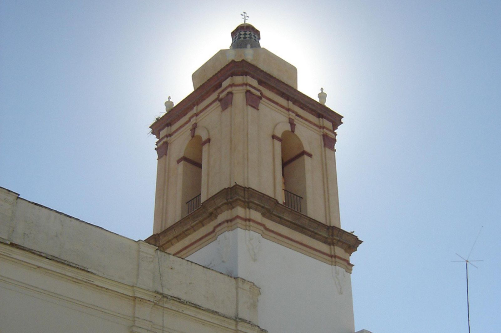 Imagen de la torre del Convento mercedario de Cartaya