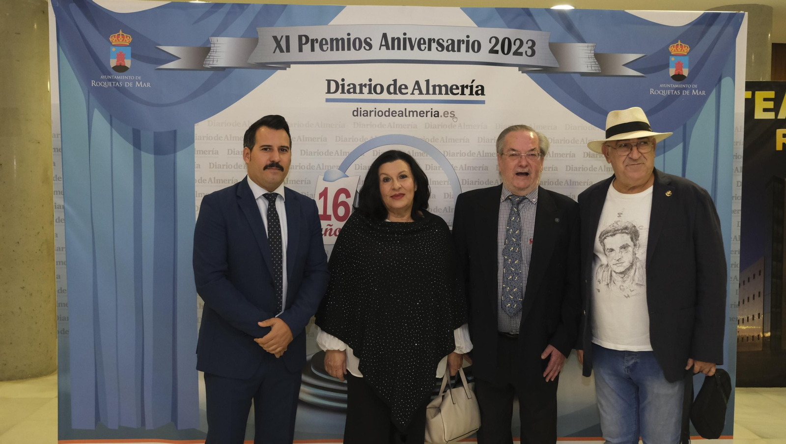 Imágenes de la Gala Aniversario de Diario de Almería, en Roquetas