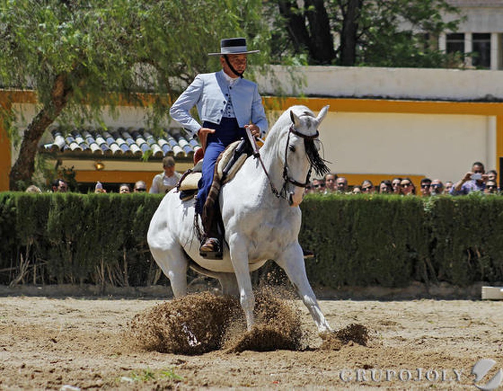 Uno de los participantes muestra sus habilidades.  

Foto: Ana Maria Sanchez