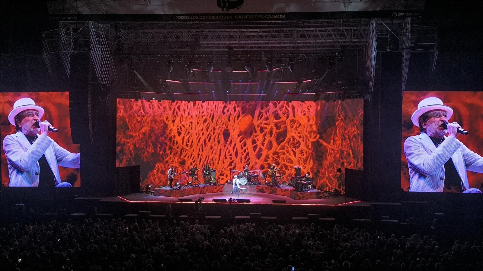 Un momento del concierto del sábado.