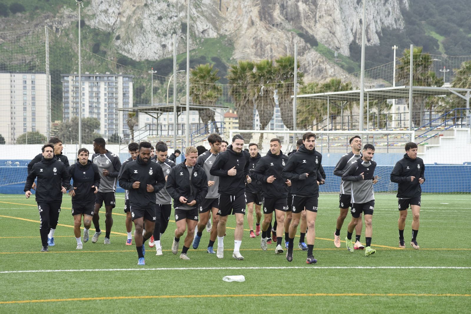 Las fotos del primer entrenamiento de Ángel Mancheño con la Balona
