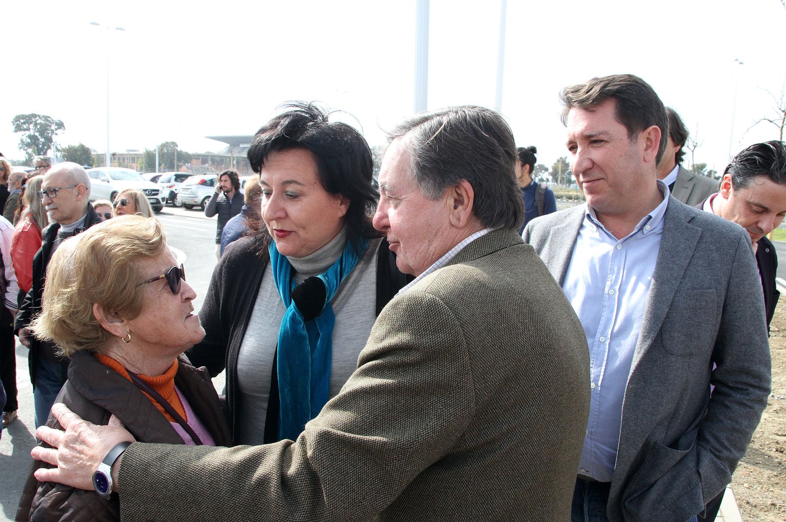 Inauguración de la Calle Doctor Cristóbal Gangoso, en imágenes