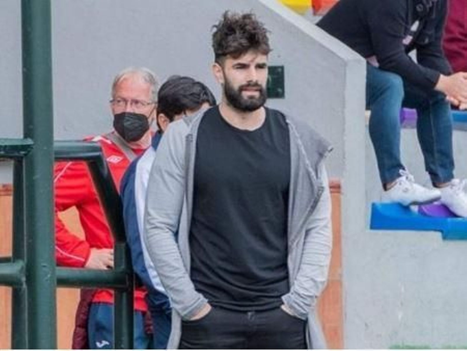 Jorge Moreno, en su etapa en el Churriana